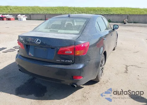 2007 Lexus Is 250 from USA, damaged, VIN JTHCK262172019228